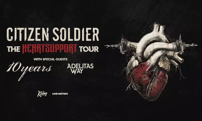 Citizen Soldier: The HeartSupport Tour on August 12 at 6 p.m. - Primary Image