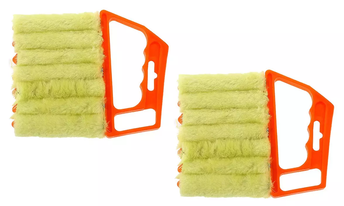 1x oder 2x Mikrofaser-Reinigungsbürste für Jalousien