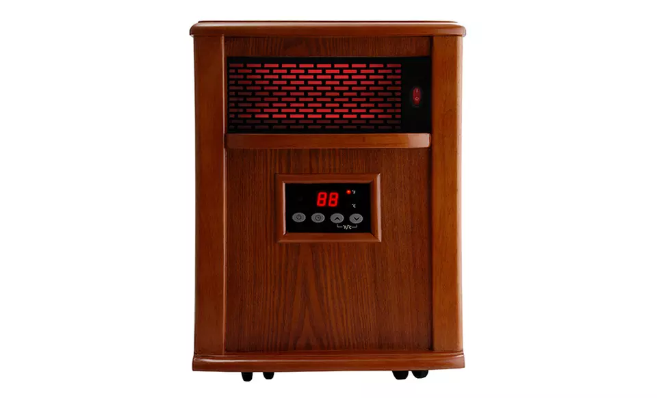 American Comfort 1,500-Watt Gold Series Wood Infrared Heater - Primary Image