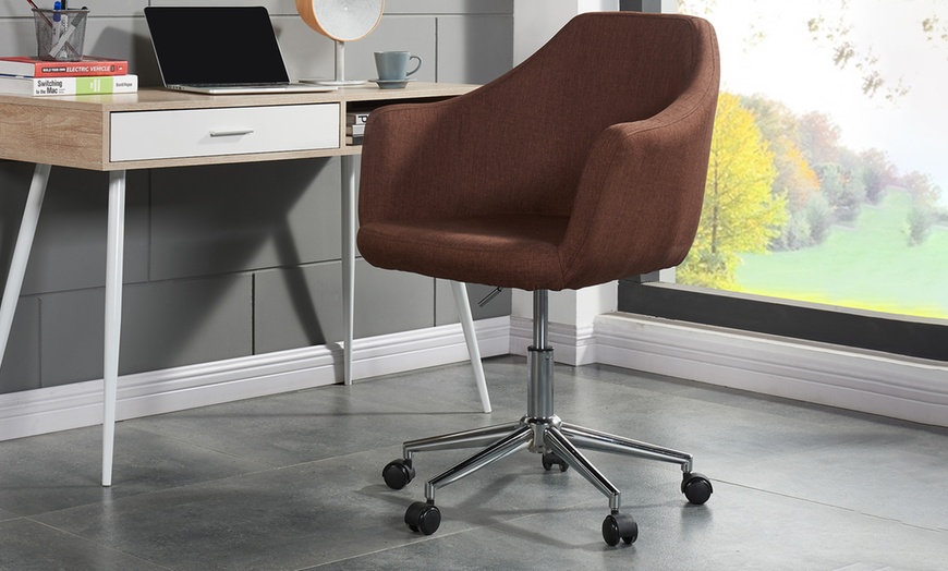 Image 8: Fabric Office Chair