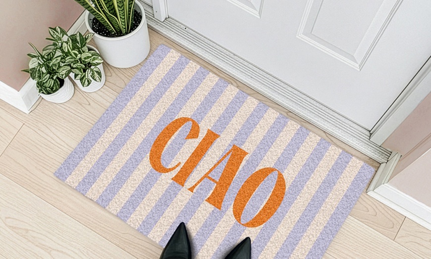 Image 20: Fußmatte mit Namen in Design nach Wahl