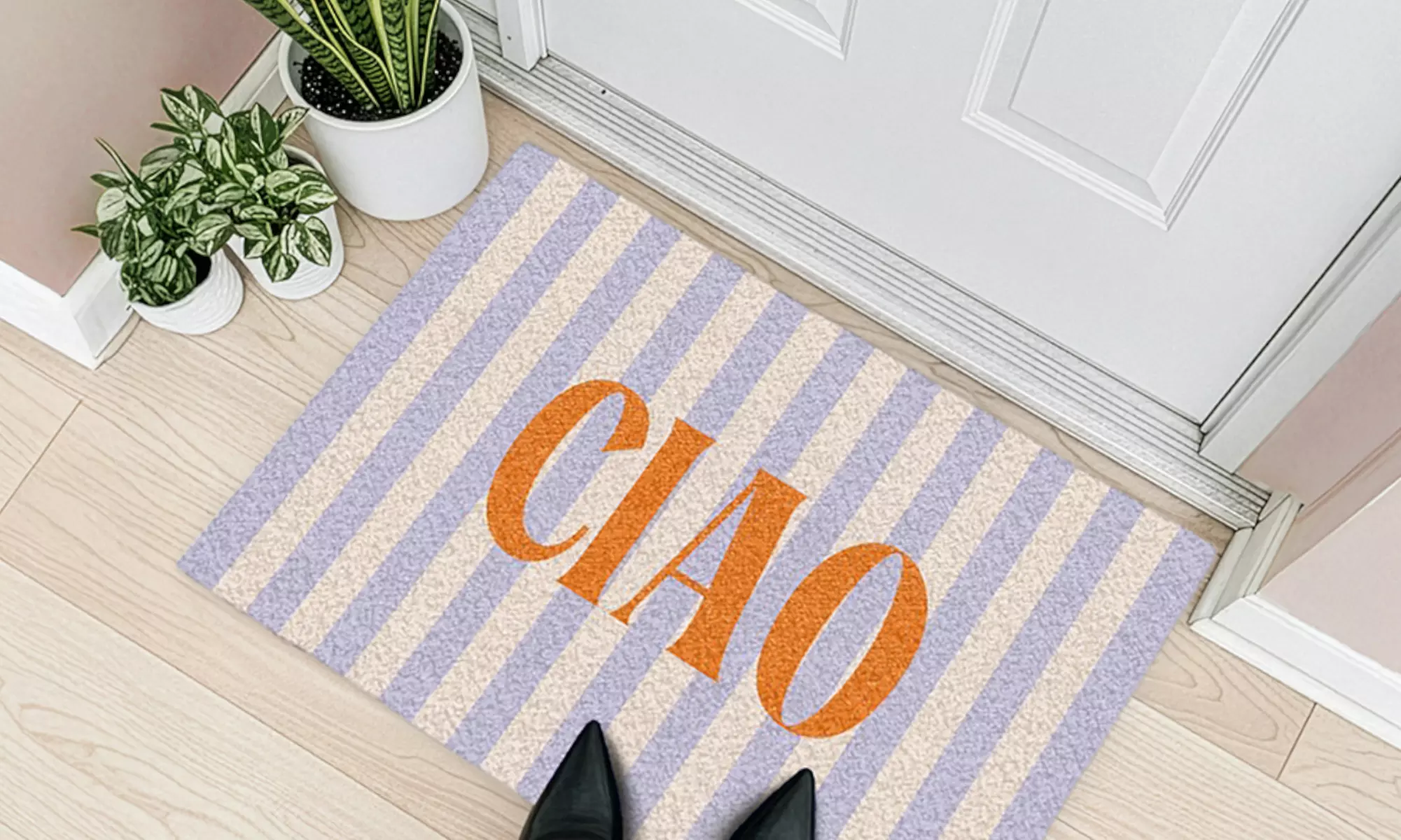 Fußmatte mit Namen in Design nach Wahl