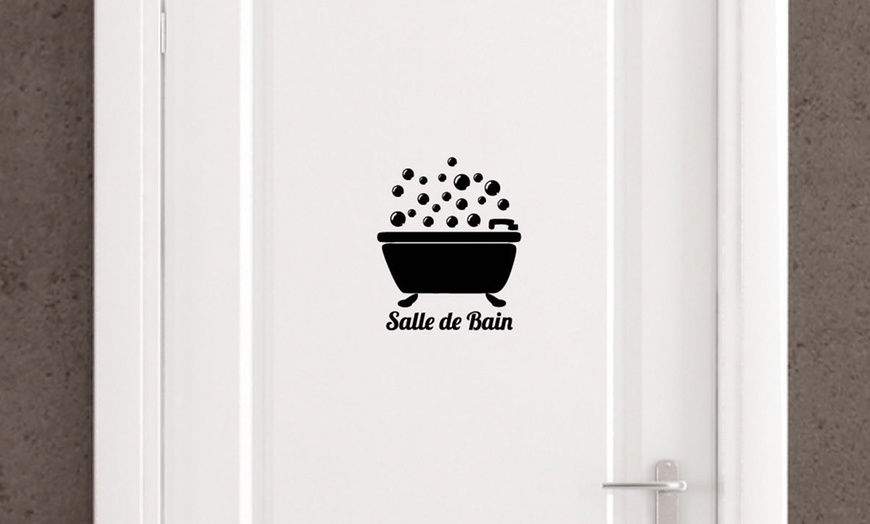 Image 6: Stickers pour salle de bain 
