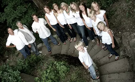 $59 for a One-Hour Onsite Photo-Shoot Package for Up to 10 People with Prints from Harvest Moon Photography ($274 Value) - Primary Image