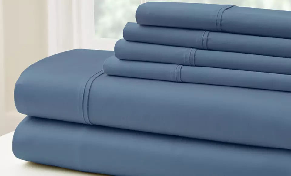 500TC Egyptian Cotton Rich Sheet Set. Multiple Sizes from $44.99–$44.99. Free Returns. - Primary Image