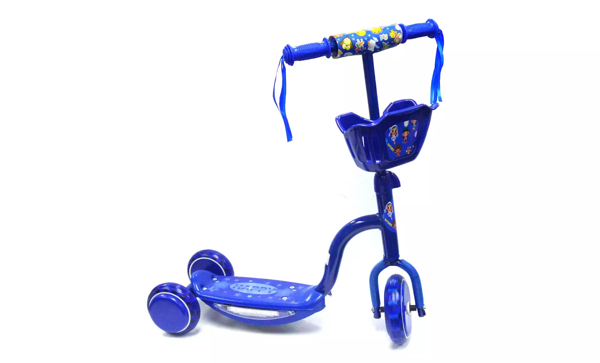 3-Wheeled Light-Up Scooter with Music - Second Medium