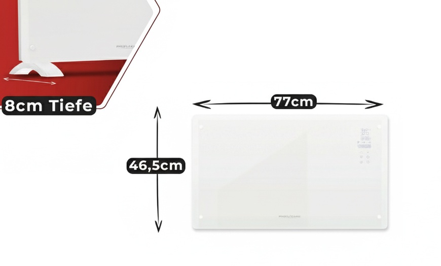 Image 22: Calentador convector de vidrio de Proficare