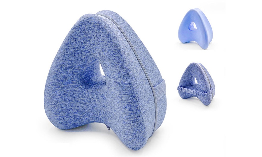 Image 2: Memory Foam Leg Pillow Cushion