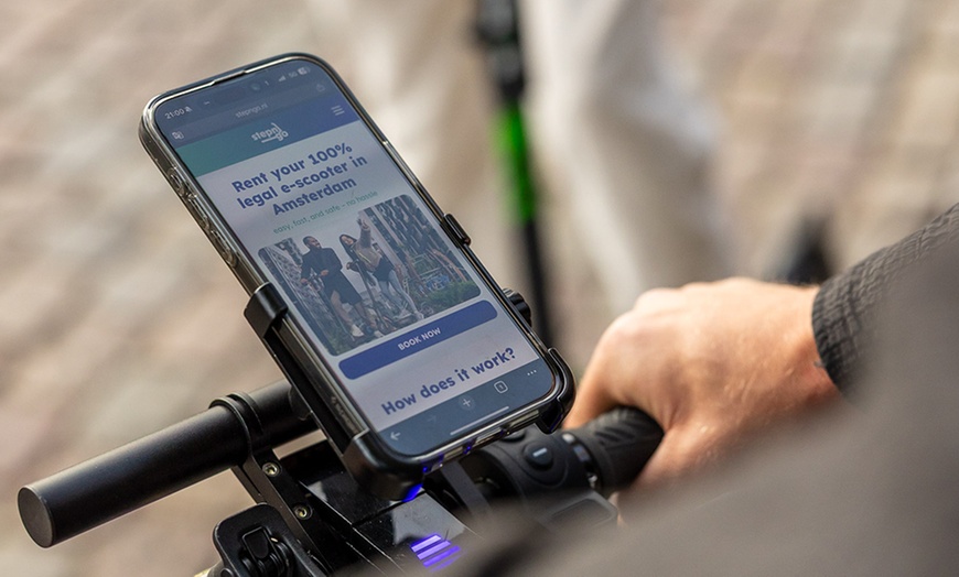 Image 24: Amsterdam per elektrische step: 1 of 3 uur of een hele dag