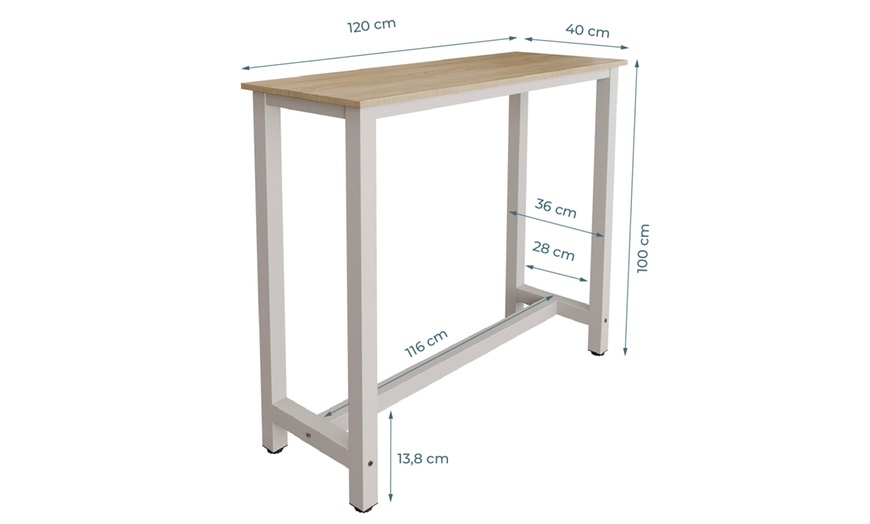 Image 11: Table haute "Ani"