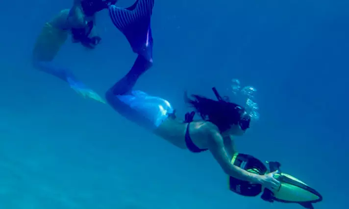 Sea Scooter Trips with Snorkeling, Mermaids, or Flotation Therapy! 