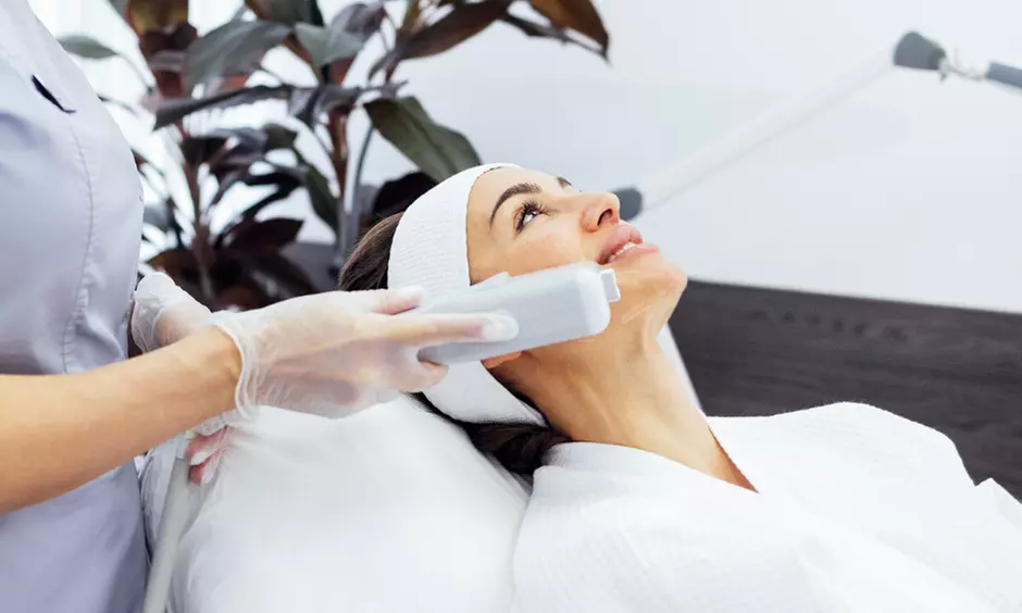 HIFU Neck, Jowl Lift or Full Face Sessions in Multiple Locations!