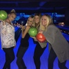 Image 3: Experience Cosmic Bowling with Glowing Lanes and Laser Lights!