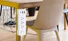 4Pcs Power Strip Holder Self Adhesive Socket Fixer Bracket Stand Surge Protector