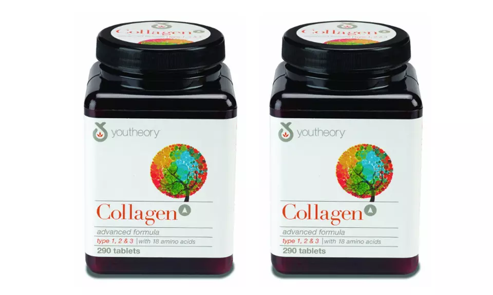 Youtheory Collagen Advanced Formula Type 1, 2, and 3 - Primary Image