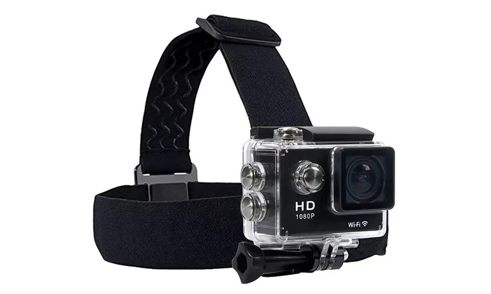 ActionPro-X HD 1080p WiFi Sports Camera Bundle - Second Medium