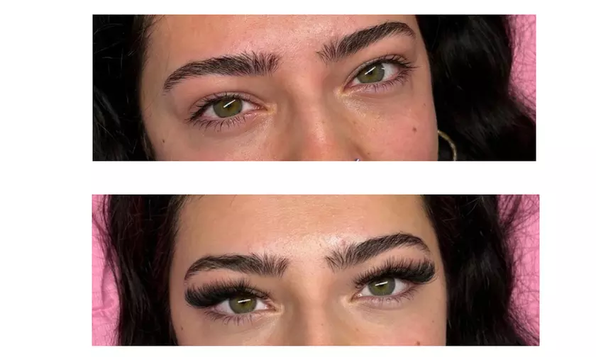 Light-Volumen-Wimpernverlängerung für 1 Person bei SKBeauty - Second Medium