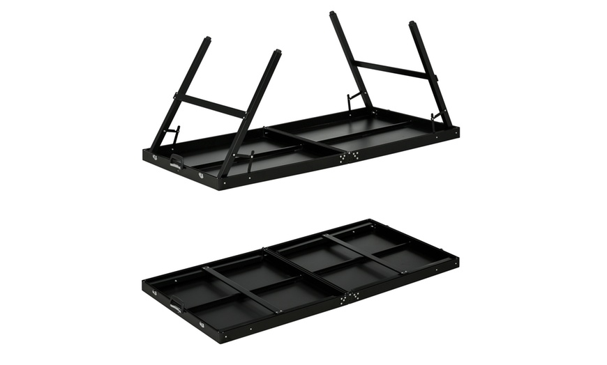 Image 5: SPORTNOW 5ft Foldable Mini Table Tennis Table