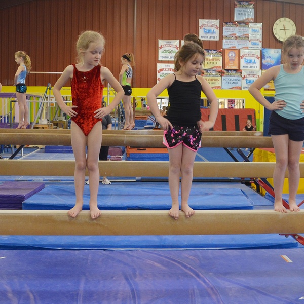 balance gymnastics and tumbling