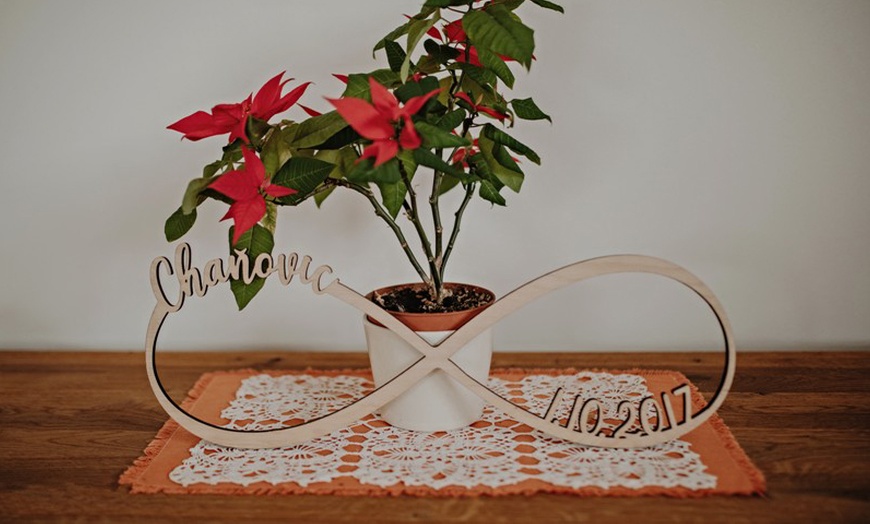 Image 4: Personalisierbare Unendlichkeits-Schleife mit 1 oder 2 Namen