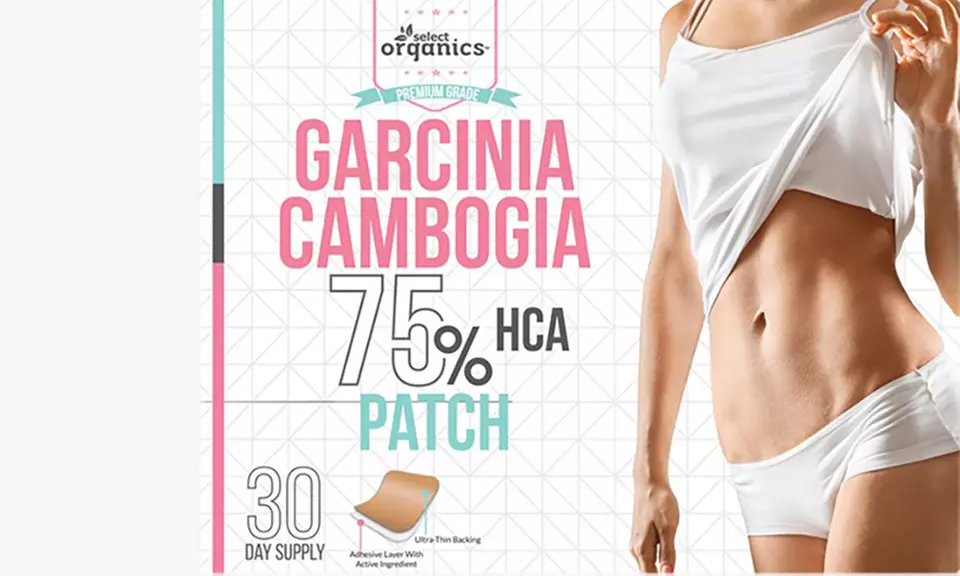 Select Organics Garcinia Cambogia Weight Loss Patches (1- 3- 6- or 9-Pack)