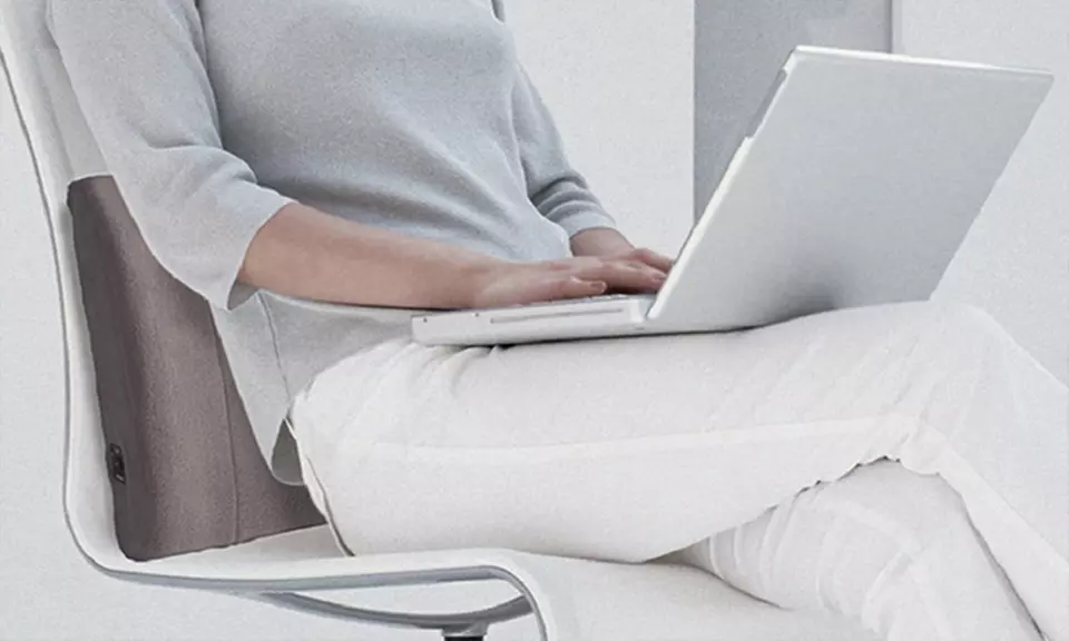 Vibrating Lumbar Support Massage Pillow - Primary Image