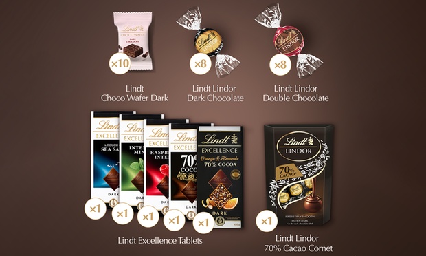 Lindt Dark Chocolate Hamper