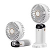 Image 4: One or Two Portable USB Handheld Fans with Five Speed Settings