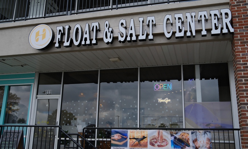 Image 2: Head Spa for One and Two, Couples Float Therapy and Dry Salt Room