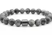Men's Natural Healing  Stone Hematite Bracelet - Second Medium