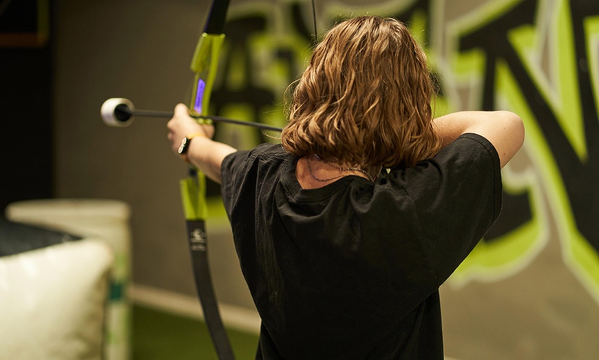 Image 1: Exciting BowlBall, Archery Tag or Nerf Wars for 2, 3, or 4 Players