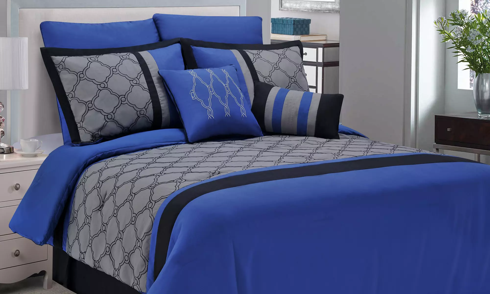 Superior Maxfield Comforter Set (8-Piece) - Second Medium