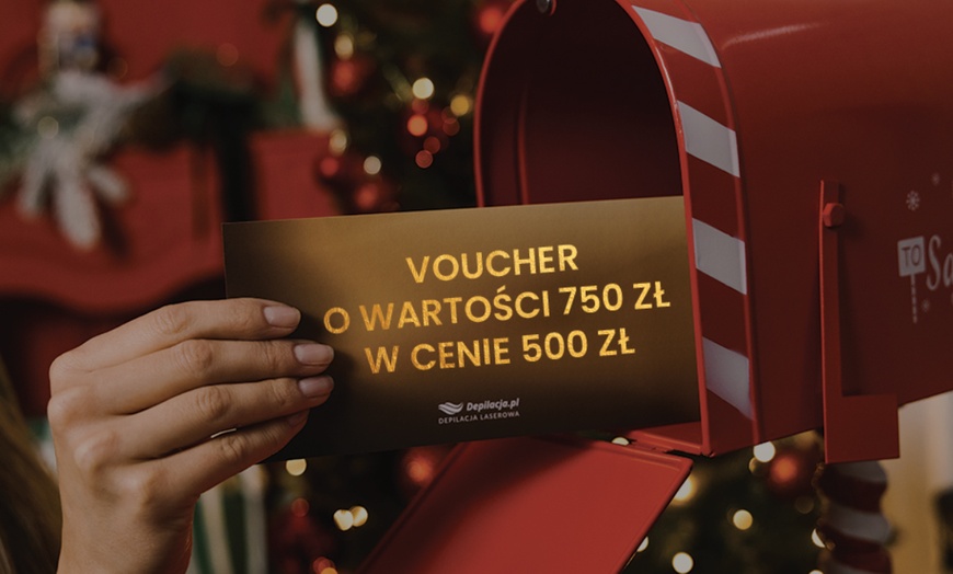 Image 4: Karty podarunkowe o wartości do 750 zł do salonów Depilacja.pl