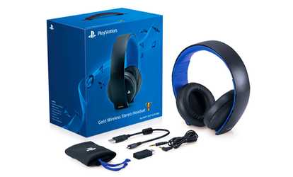 image for Sony PlayStation Gold Wireless Stereo Headset