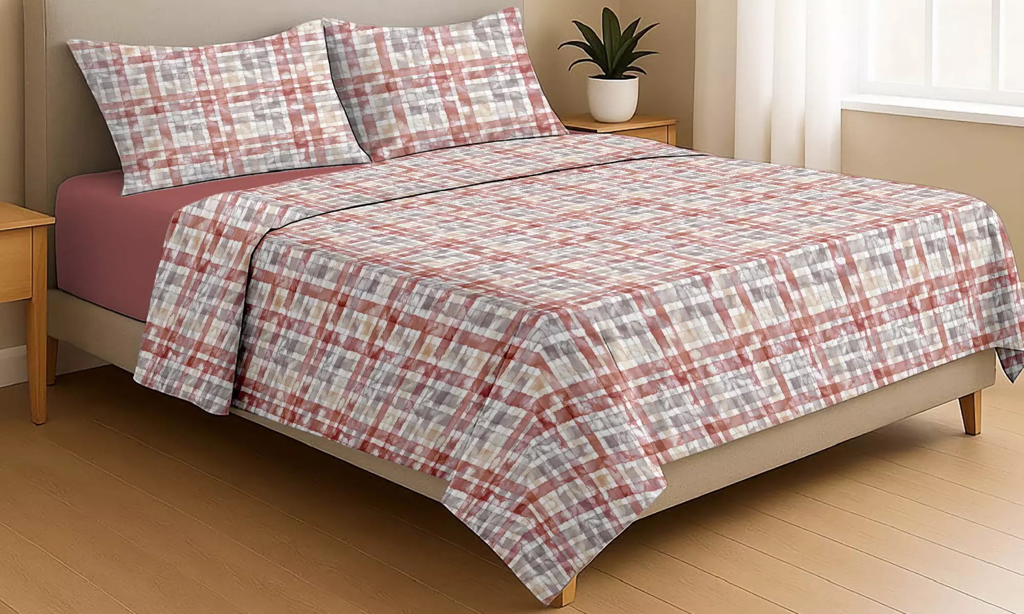 Completo lenzuola matrimoniale in pile