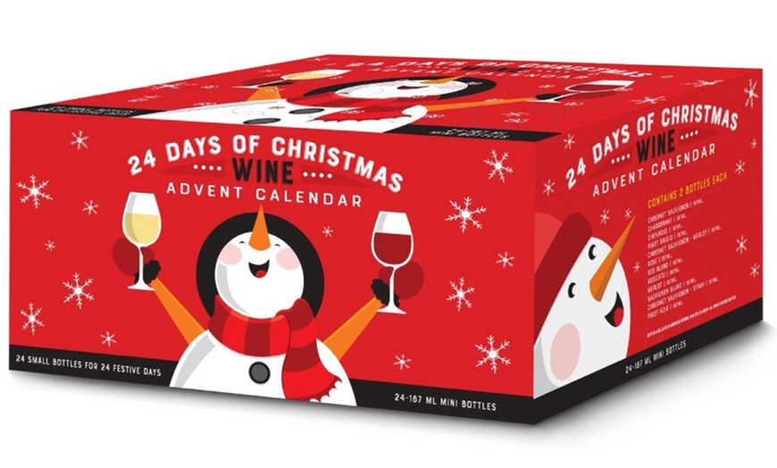 Image 9: The Ultimate Holiday Wine Advent Calendar: 12 or 24 Mini Bottles