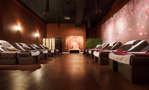 65 or 90-Minute Foot Reflexology with Body Massage and Foot Bath 65 or 90-Minute Foot Reflexology with Body Massage and Foot Bath