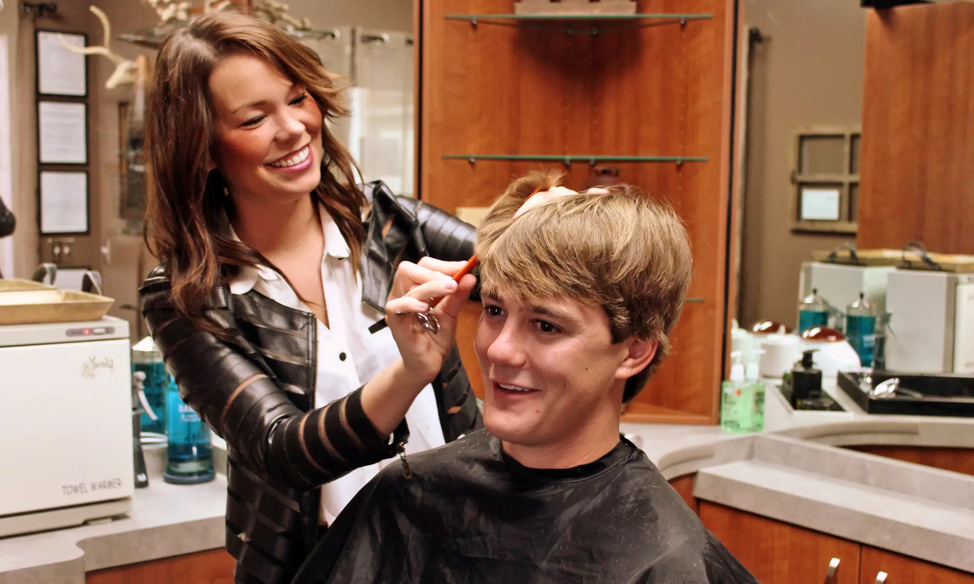 Signature Haircut, Face Shave, or Both at For All Mankind Hair Studio For Men (Up to 55% Off) - Primary Image