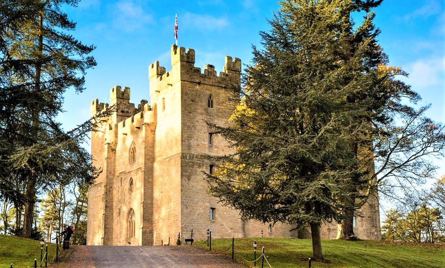 Image 11: Northumberland: 4* Castle View Room or Suite Stay with Battlement Tour