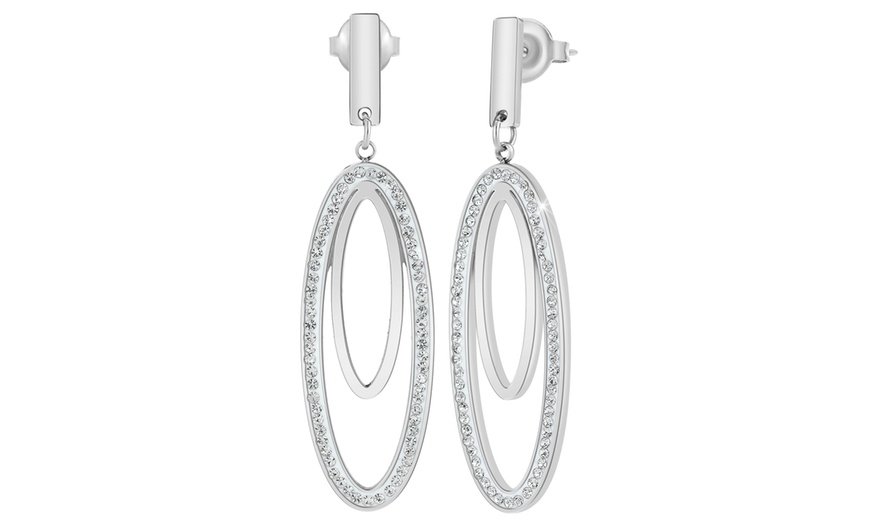 Image 10: Boucles d'oreilles de la marque SC Crystal Paris