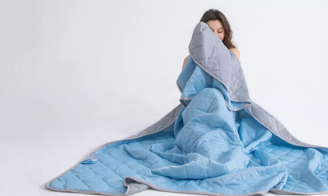 Solid Colour-Design Printed Summer Cool Quilt