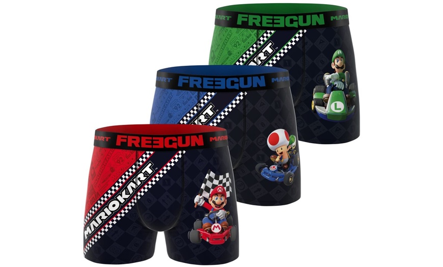 Image 16: Lot de 3 boxers homme Freegun en microfibre  
