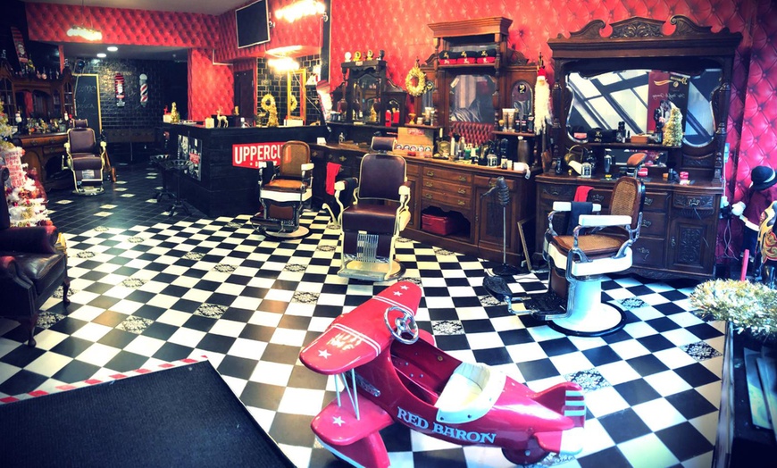 Image 4: Gold, Silver, or Individual Haircut Options – Skin Fades and More