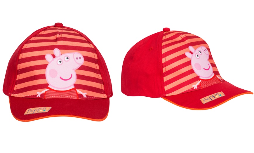 Image 4: Baby Peppa Pig Sun Caps