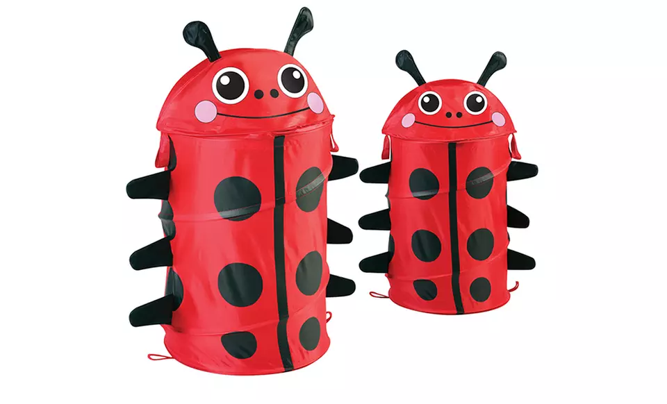 Kids' Animal-Themed Pop-Up Hamper and Storage Unit - Second Medium