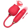 Image 4: 2 in 1 Rose Sucking Vibrator