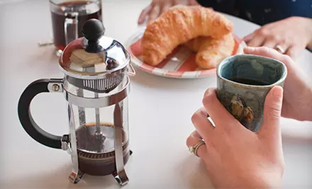 Tea Presses and Loose-Leaf Tea for Two with Option for Waffles at Cha Island Tea Co. (53% Off) - Primary Image