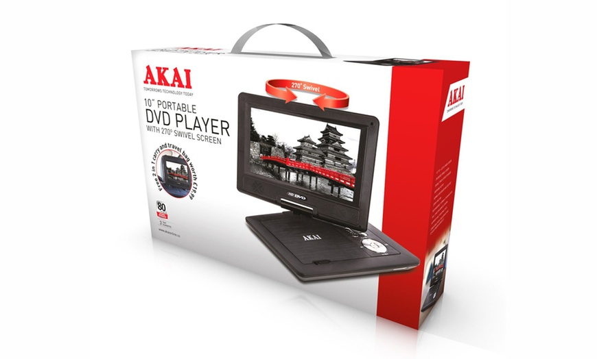 Image 5: Akai Multi-Region 10" DVD Player