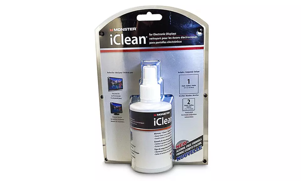Monster iClean for Electronic Displays; 6.76 fl. oz. - Primary Image