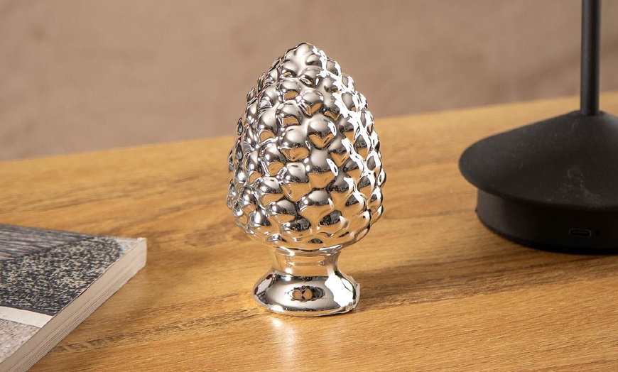 Image 5: Set di 3 pigne siciliane da decorazione